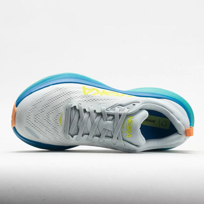 Hoka Bondi 8 Men's Shoes Ice Flow/Bit of Blue