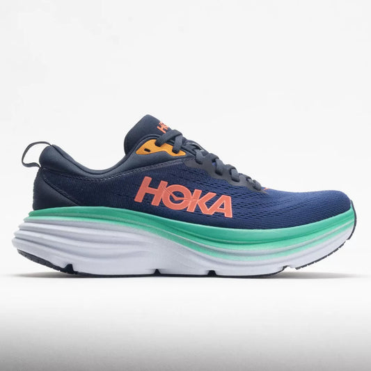 Hoka Bondi 8 Women's Shoes Outer Space/Bellwether Blue