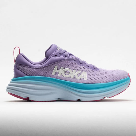 Hoka Bondi 8 Women's Shoes Chalk Violet/Pastel Lilac