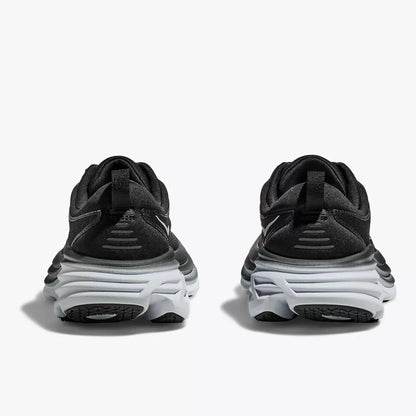 Hoka Women's Bondi 8 Shoes - Black / White