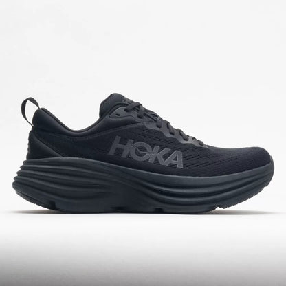 Hoka Bondi 8 Men's Shoes Black/Black