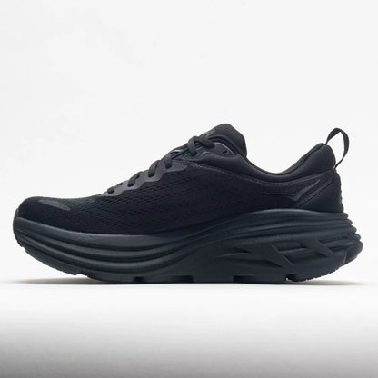 Hoka Bondi 8 Men's Shoes Black/Black