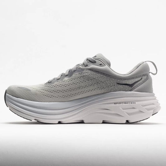 Hoka Bondi 8 Men's Shoes Sharkskin/Harbor Mist