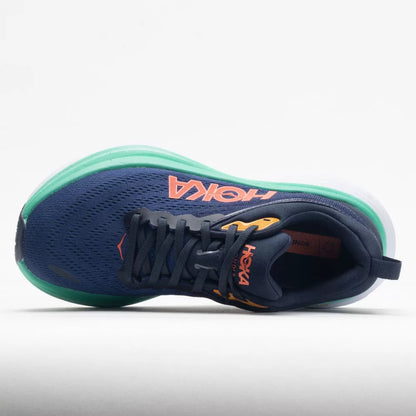 Hoka Bondi 8 Women's Shoes Outer Space/Bellwether Blue