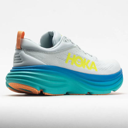 Hoka Bondi 8 Men's Shoes Ice Flow/Bit of Blue