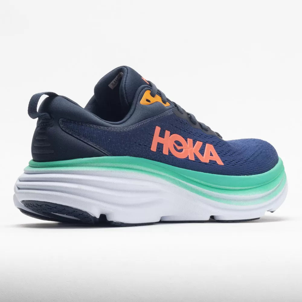 Hoka Bondi 8 Women's Shoes Outer Space/Bellwether Blue