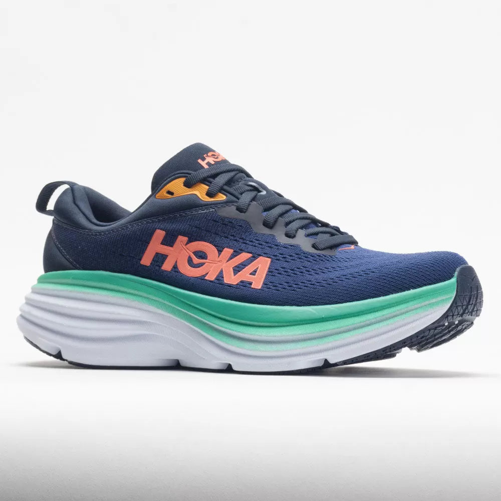 Hoka Bondi 8 Women's Shoes Outer Space/Bellwether Blue